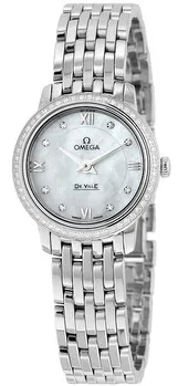 Omega De Ville 424.15.24.60.55.001 24mm Stainless steel White