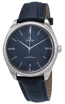 Omega De Ville 435.18.40.21.03.001 40mm Stainless steel Blue