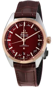 Omega Globemaster 130.23.41.22.11.001 41mm Stainless steel Red