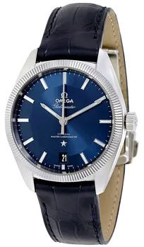 Omega Globemaster 130.33.39.21.03.001 39mm Stainless steel Blue