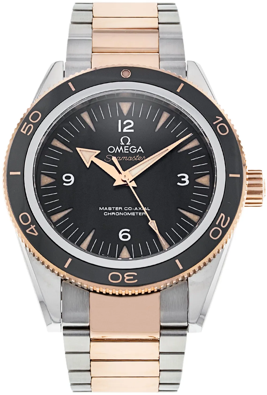 Omega Seamaster 300 233.20.41.21.01.001 41mm Steel & rose gold •