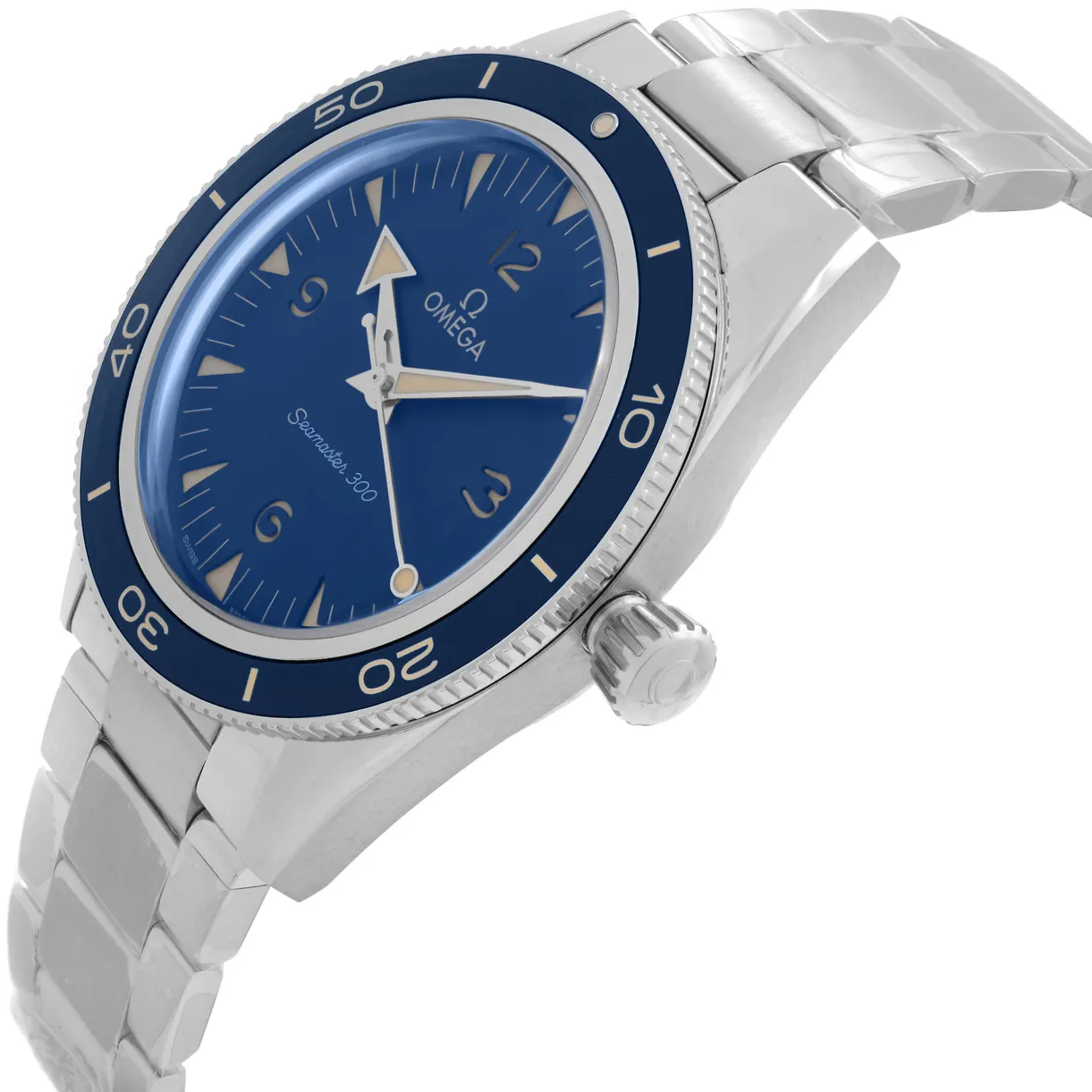 Omega Seamaster 300 234.30.41.21.01.001 41mm Stainless steel Blue 4