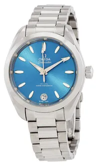 Omega Aqua Terra 220.10.34.20.03.002 34mm Stainless steel Blue