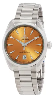 Omega Aqua Terra 220.10.38.20.12.001 38mm Stainless steel Orange