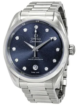 Omega Aqua Terra 220.10.38.20.53.001 38mm Stainless steel Blue