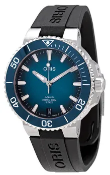 Oris Aquis 01 400 7769 4135-07 4 22 74FC 41mm Stainless steel Blue