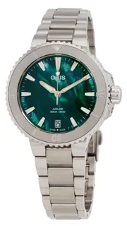 Oris Aquis 01 733 7770 4137-07 8 18 05P Stainless steel Green