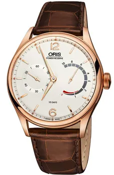 Oris Artelier 110-7700-6081LS 43mm Rose gold Silver