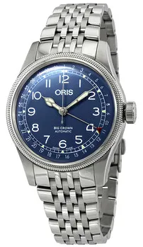 Oris Big Crown 01 754 7741 4065-07 8 20 22 40mm Stainless steel Blue