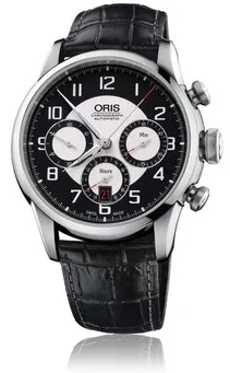 Oris Raid 01 676 7603 4094-SET 22mm Stainless steel Black and silver