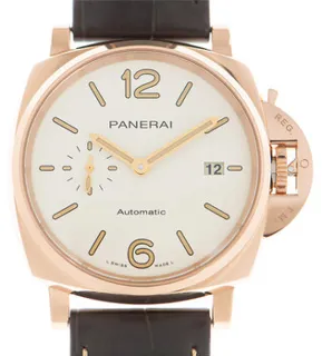 Panerai Luminor Marina Automatic PAM 01042 Rose gold White