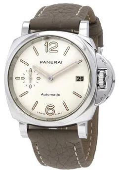 Panerai Luminor Due PAM 01043 38mm Stainless steel White