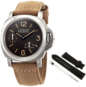 Panerai Luminor PAM 00797 44mm Brushed Titanium Brown