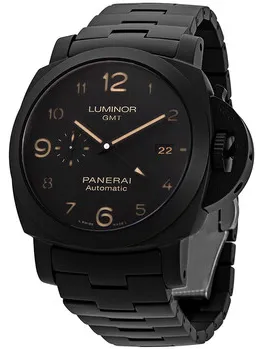 Panerai Luminor 1950 3 Days GMT Automa PAM 01438 44mm Ceramic Black