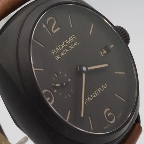 Panerai Radiomir Black Seal 3 Days Aut PAM 00505 45mm Ceramic Brown 6