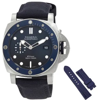 Panerai Submersible PAM 01289 nullmm Stainless steel Blue