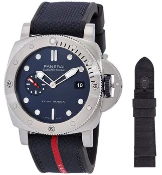 Panerai Submersible PAM 01391 44mm Stainless steel Blue