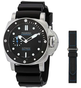 Panerai Submersible PAM01683 42mm Stainless steel Black