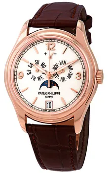 Patek Philippe Annual Calendar 5146R-001 39mm Rose gold Beige