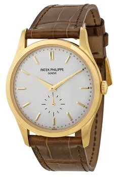 Patek Philippe Calatrava 5196J-001 37mm Yellow gold Silver