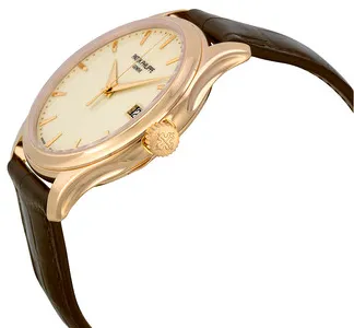 Patek Philippe Calatrava 5227R 39mm Rose gold Ivory 3