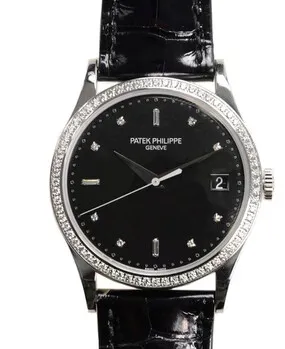 Patek Philippe Calatrava 5297G-001 38mm White gold Black