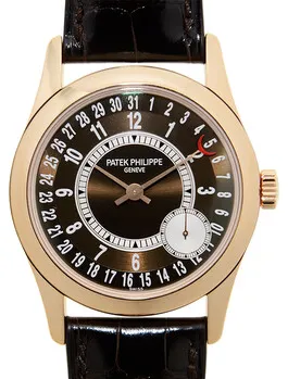 Patek Philippe Calatrava 6000R-001 37mm Rose gold Brown