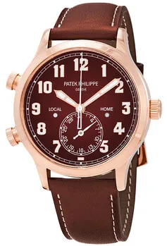 Patek Philippe Calatrava 5524R-001 42mm Rose gold Brown