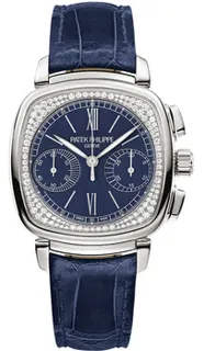 Patek Philippe Chronograph 7071G-011 White gold Blue