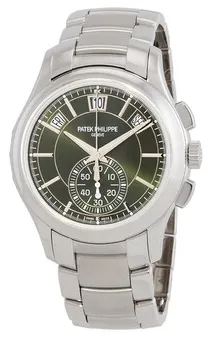 Patek Philippe Annual Calendar Chronograph 5905/1A-001 42mm Stainless steel Green