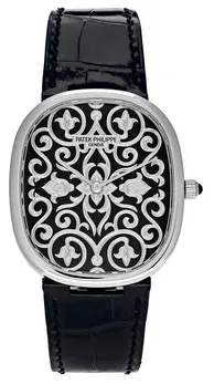 Patek Philippe Golden Ellipse 5738/51G-001 nullmm 18kt white gold Black