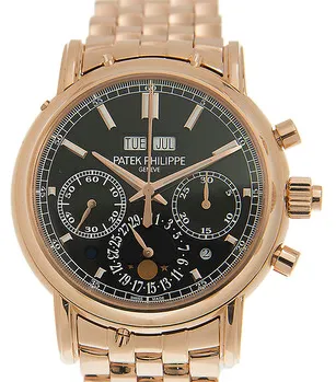 Patek Philippe Perpetual Calendar Split-Seconds Chronograph 5204/1R-001 40mm Rose gold Black