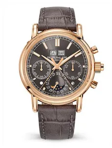 Patek Philippe Perpetual Calendar Split-Seconds Chronograph 5204R-011 40mm Rose gold Gray