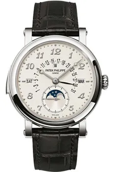 Patek Philippe Minute Repeater Perpetual Calendar 5213G-001 40mm White gold Silver