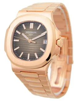 Patek Philippe Nautilus 5711/1R-001 43mm Rose gold Brown 2