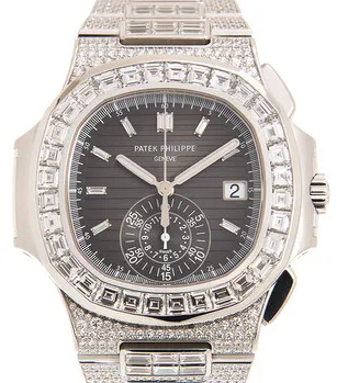 Patek Philippe Nautilus 5980/1400G-010 40mm White gold Black