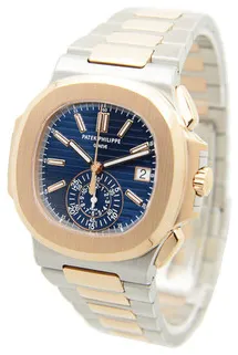 Patek Philippe Nautilus 5980/1AR-001 40mm Stainless steel Blue 3