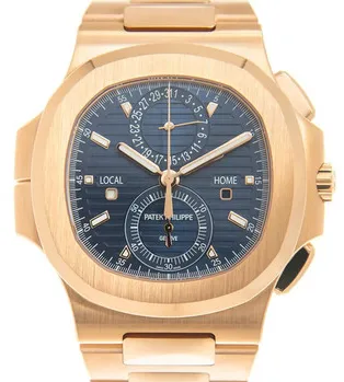 Patek Philippe Nautilus 5990/1R-001 40.5mm Rose gold Blue 3