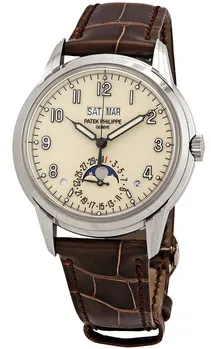 Patek Philippe Perpetual Calendar 5320G-001 40mm White gold Beige