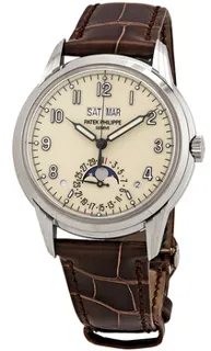 Patek Philippe Perpetual Calendar 5320G-001 White gold Cream