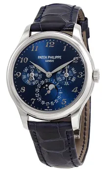 Patek Philippe Perpetual Calendar 5327G-001 39mm White gold Blue