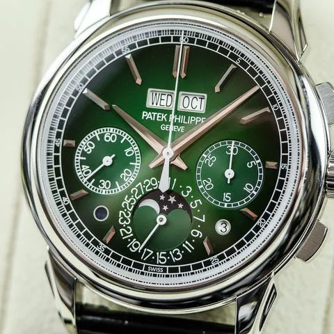 Patek Philippe Perpetual Calendar Chronograph 5270P-014 41mm Platinum Green