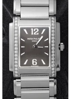 Patek Philippe Twenty~4 4910/1200A-010 25mm Stainless steel Gray