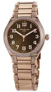 Patek Philippe Twenty~4 7300/1201R-010 Rose gold Brown