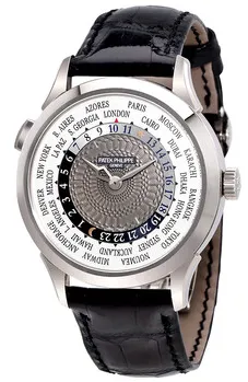 Patek Philippe World Time 5230G-001 38mm White gold Gray