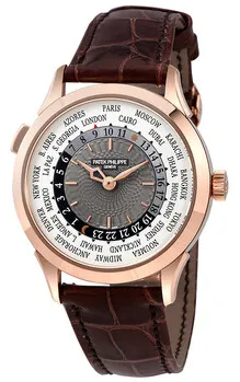 Patek Philippe World Time 5230R-001 38mm Yellow gold Gray