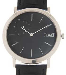 Piaget Altiplano G0A34114 18k white gold Black