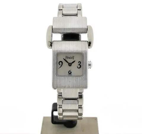 Piaget Protocole 5221 38mm White gold Mother-of-pearl