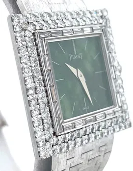 Piaget Vintage 9209A67 27mm White gold Green 1