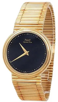 Piaget Vintage 7632 G 1 32mm Yellow gold Black